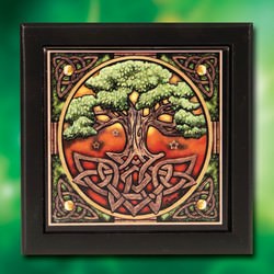 Tree of Life Tile Trinket Box