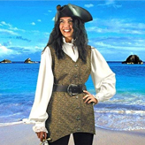 Mary Read Pirate Vest