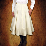 Short Pleated Petticoat Skirt