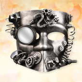 Steampunk Cyborg Mask