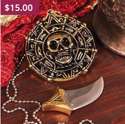 Pirate Pendant With Hidden Blade