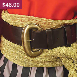 Wide Pirate Belt