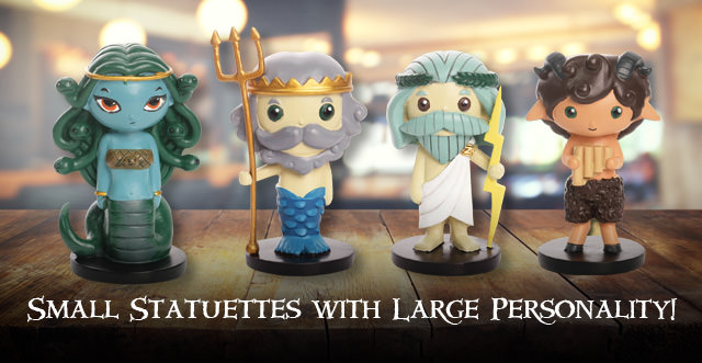 Small Statuettes with large personality!
