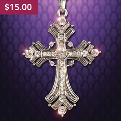 Guinevere Cross Necklace