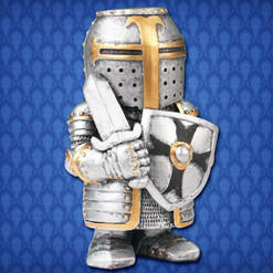 Shorty Crusader Knight Statue
