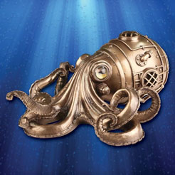 Octopus Secret Trinket Box