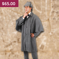 Baker Street Sherlock Holmes Coat